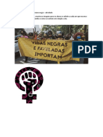 Simbolos Da Esquema para Compreender As Lutas Do Feminismo Negro Na Atualidade.