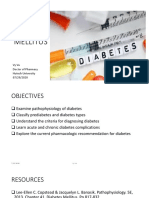 Diabetes Mellitus: Vy Vu Doctor of Pharmacy Hutech University 07/29/2020