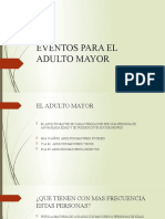 Eventos para El Adulto Mayor