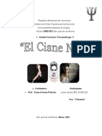 “CISNE NEGRO” Analisis Película ( Psicopatología II)