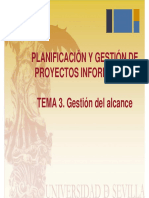 Gestion Del Alcance