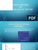 Speed Control OF Brushless DC Motor: (For Any Load Torque)