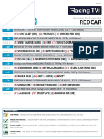 Racecard 20210922 Red