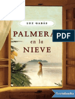 Novela - Palmeras en la nieve - Luz Gabas