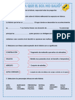 El Dia Que El Sol No Salió Examen