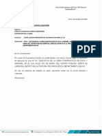 Carta Entrega de Expediente Adicional