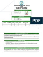 Programa de Evaluacion Psicometrica de La Personalidad