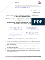 DisenoCurricularComoFactorDeterminanteParaMejorarla Calidad Educativa