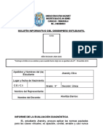 Boletín Informativo Jhandry Olivo Tercer Momento 2020-21