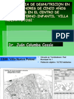 Prevalencia de Desnutricion en El Niño Menor