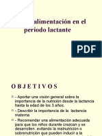 La Alimentación en El Período Lactante