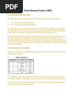 First Normal Form (1NF)