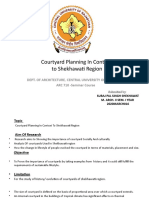 Courtyard Planning in Context To Shekhawati Region