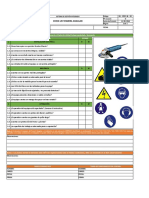 Esmeril angular checklist