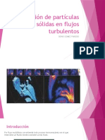 Dispersión de Partículas Sólidas en Flujos Turbulentos