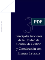 Capítulo 3 Principales Funciones de La Unidad de Control de Gestión y Coordinación Con Primera Instancia