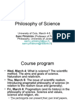 Philosophy of Science Conference