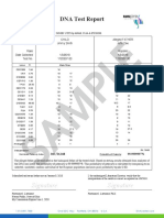 DNA Test Report Title