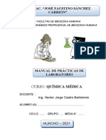 Manual de Practica de Laboratorio - Quimica Medica