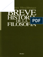 Breve Historia de La Filosofía