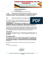 Informe N 001-Ufsgep-Tdr Aprobacion