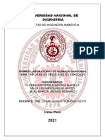 Informe Laboratorio Velocidad de Reacción