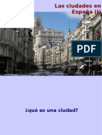 Las ciudades de España (I)