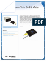 Reference Solar Cell & Meter: Oriel