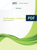 Perfuração e desmonte de rochas