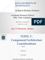 Topic 5 - ComponentArchitecture Considerations