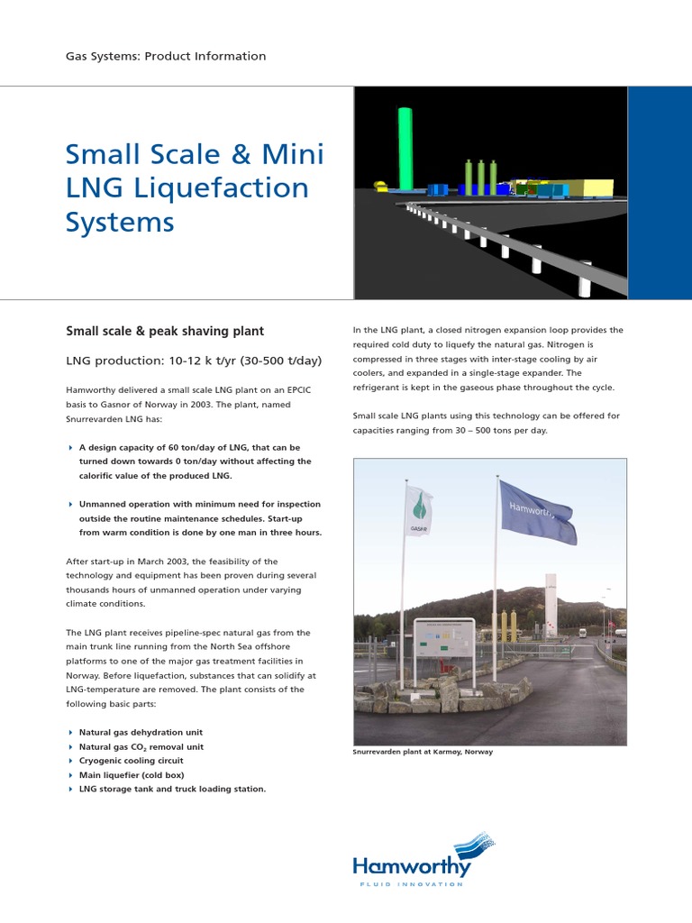 LNG Liquefaction System | PDF | Liquefied Natural Gas | Natural Gas
