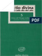 Lectio Divina 05 - Años Pares 01 - 08