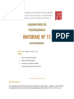 INFORME 11 -ELECTROQUIMICA