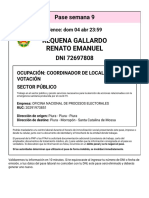 Solicitud de Pase Laboral