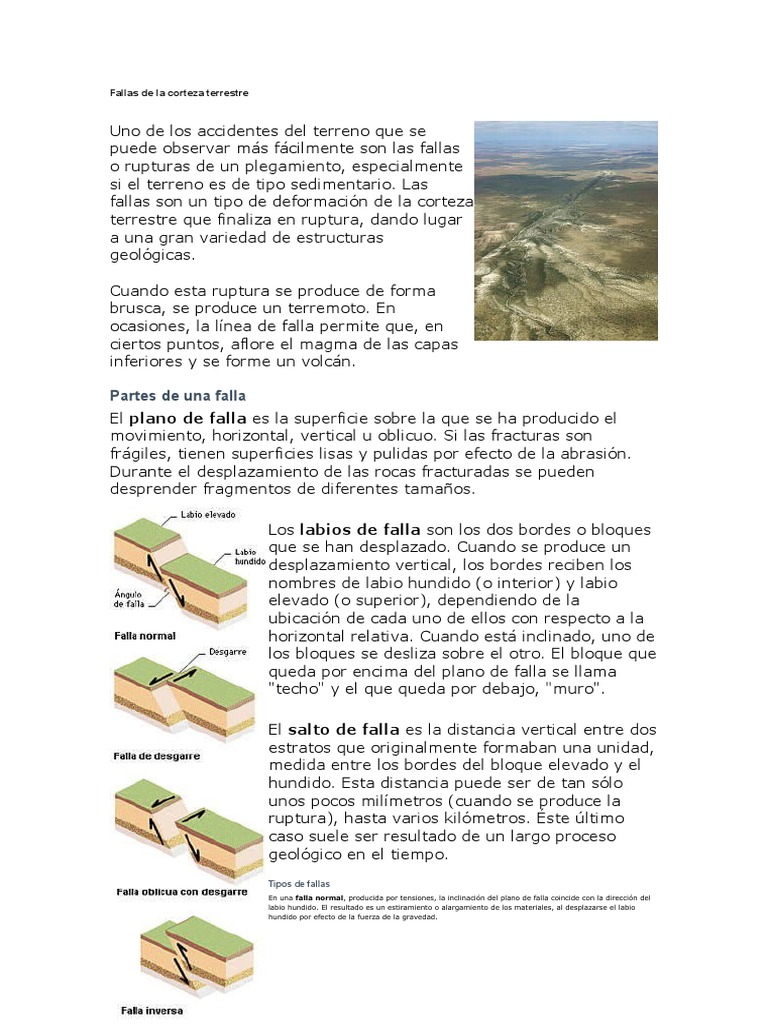 fallas-de-la-corteza-terrestre-pdf-falla-geolog-a-roca-geolog-a