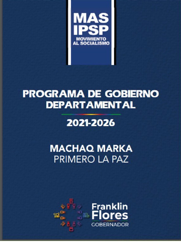 Programa de Gobierno de La Paz 2021-2026 | PDF | Turismo | Agricultura