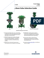 Product Bulletin Fisher Sliding Stem Valve Selection Guide en 126266