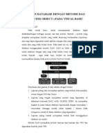 VB - Control Database Dengan Menggunakan Metode DAO