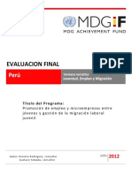 Peru - YEM - Final Evaluation Report