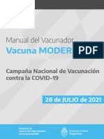 Manual Vacunador MODERNA