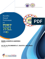 Port Foli O: Results-Based Performan Ce Manageme NT System