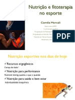 Nutrição e Fitoterapia No Esporte