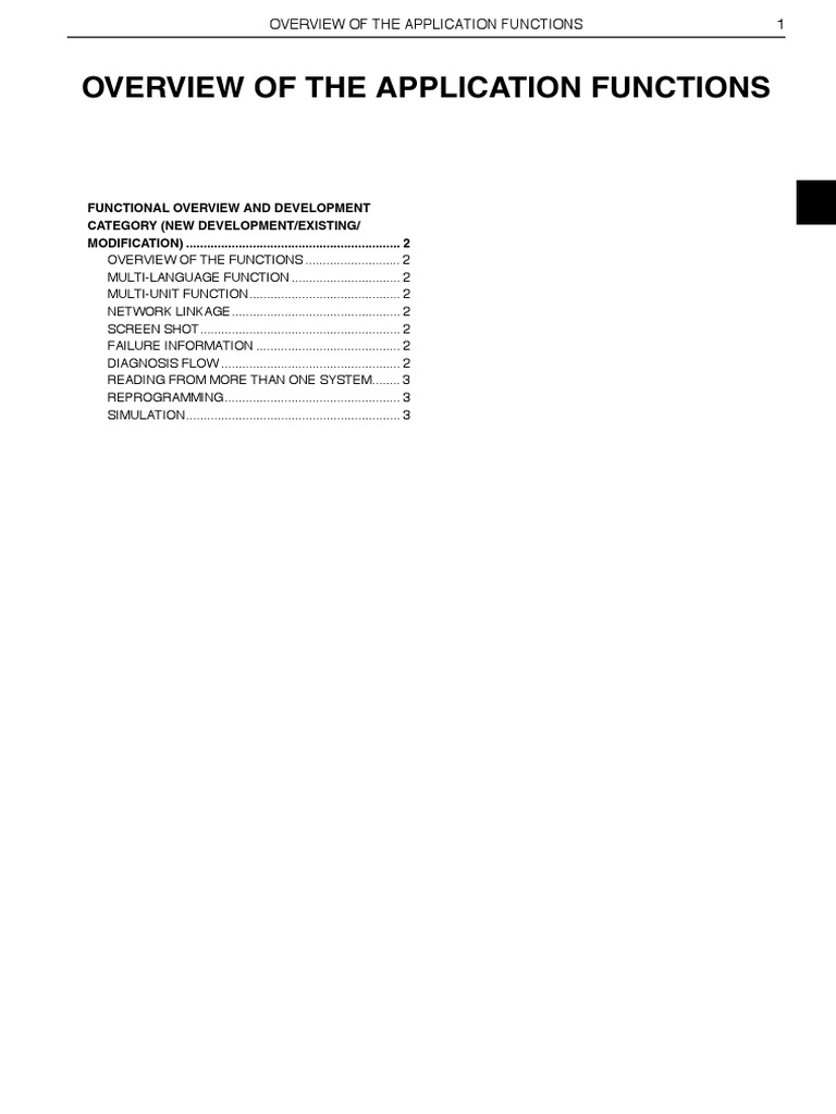 3.overview of The Application Functions | PDF | Download | System Software