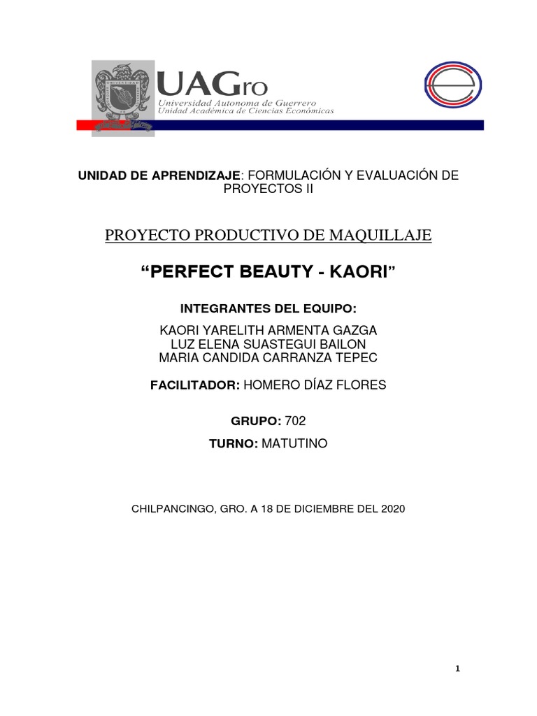 Resumen Ejecutivo | PDF | Productos cosméticos | Mercado (economía)