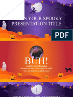 Halloween Inspired PPT Template