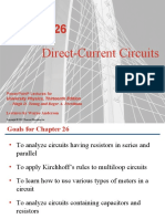 26 Lecture Outline..Direct-current Circuits