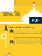 Ide Bisnis Thrift Shop Kelompok 11