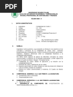 Silabo. Contabilidad de Costos i