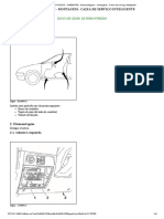 XSARA PICASSO - D4EG01P0 - Desmontagem - montagem _ Caixa de serviço inteligente