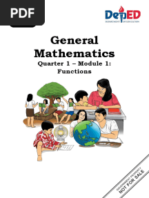 Q1 General Mathematics 11 - Module 1